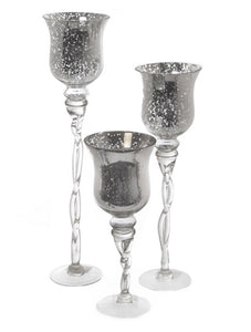 CHAMPAGNE GLASS CANDLE HOLDER