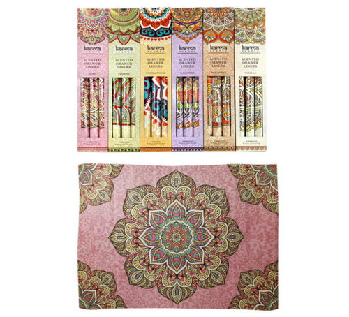 INCENSE DRAWER LINERS - 3 PACK IN GIFT BOX